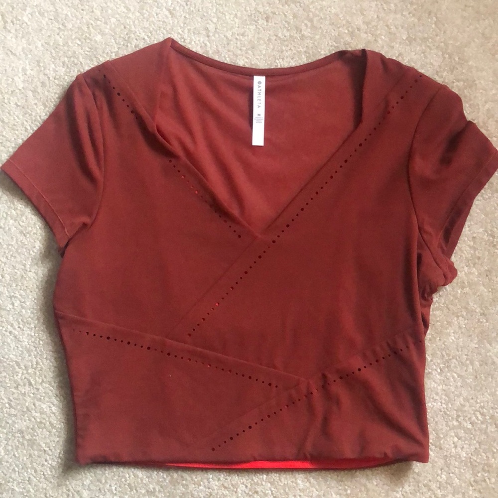 Athleta size medium. Red wine color